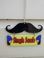 Sikh Ghaint Punjabi Landlord Car Hanger Rear Mirror Punjab Vehli Janta Pendant G