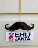 Sikh Ghaint Punjabi Landlord Car Hanger Rear Mirror Punjab Vehli Janta Pendant G