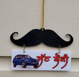 Sikh Ghaint Punjabi Landlord Car Hanger Rear Mirror Punjab Vehli Janta Pendant G