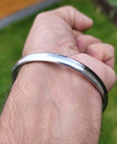Sarbloh Kara Sikh Kada Kakaar Iron Smooth Karha Singh Warrior Loha Bangle EE17