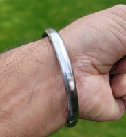 Sarbloh Kara Sikh Kada Kakaar Iron Smooth Karha Singh Warrior Loha Bangle EE17