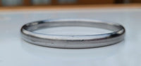 Sarbloh Kara Sikh Kada Kakaar Iron Smooth Karha Singh Warrior Loha Bangle EE17