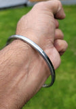Sarbloh Kara Sikh Kada Kakaar Iron Smooth Karha Singh Kids Size Loha Bangle EE18R