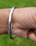 Sarbloh Kara Sikh Kada Kakaar Iron Smooth Karha Singh Kids Size Loha Bangle EE18R