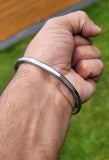 Sarbloh Kara Sikh Kada Kakaar Iron Smooth Karha Singh Kids Size Loha Bangle EE18R