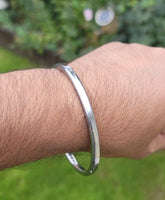 Sarbloh Kara Sikh Kada Kakaar Iron Smooth Karha Singh Kids Size Loha Bangle EE18