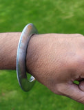 Sarbloh Kara Sikh Kada Kakaar Iron Smooth Karha Singh King Loha DISC Bangle BB27