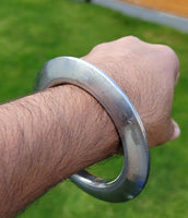 Sarbloh Kara Sikh Kada Kakaar Iron Smooth Karha Singh King Loha DISC Bangle BB27