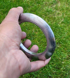 Sarbloh Kara Sikh Kada Kakaar Iron Smooth Karha Singh King Loha DISC Bangle BB27