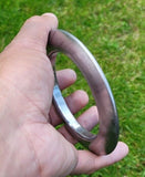 Sarbloh Kara Sikh Kada Kakaar Iron Smooth Karha Singh King Loha DISC Bangle BB27