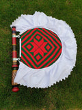Hand Made Traditional Punjabi Pakhi Woven with Wool Culture Traditional Panjab O