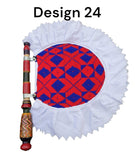 Hand Made Traditional Punjabi Pakhi Woven with Wool Culture Traditional Panjab O