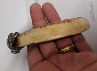 Sikh Soor Dand Authentic Antique Pendant Old Evil Eye Nazar Shield Dant Mastaney