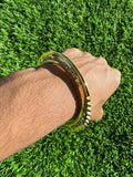 Sidhu Moosewala Kara Legends Never Die Gold Silver Plated Kada Sikh Bangle OF8 Tribute UK new