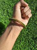 Sidhu Moosewala Kara Legends Never Die Gold Silver Plated Kada Sikh Bangle OF8 Tribute UK new