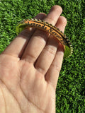 Sidhu Moosewala Kara Legends Never Die Gold Silver Plated Kada Sikh Bangle OF8 Tribute UK new