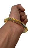 Sidhu Moosewala Kara Legends Never Die Gold Silver Plated Kada Sikh Bangle OF8 Tribute UK new