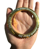 Sidhu Moosewala Kara Legends Never Die Gold Silver Plated Kada Sikh Bangle OF8 Tribute UK new