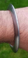 Sikh Sarbloh Kara Smooth Design Singh Kaur Khalsa Kada Bangle Kakaar 5Ks New DD3