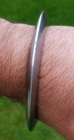 Sikh Sarbloh Kara Smooth Design Singh Kaur Khalsa Kada Bangle Kakaar 5Ks New DD3