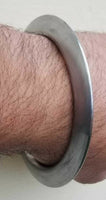 Sikh Sarbloh Kara Smooth Design Singh Kaur Khalsa Kada Bangle Kakaar 5Ks New DD3