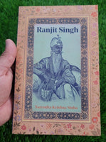 Ranjit Singh Life History by Narendra Krishna Sinha in English Sikh Book MP New