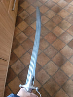 Sarbloh Maharaja Jassa Singh Ramgarhia Shamsheer design Sword Kirpan Handmade Ceremonial Sikh Kakar Khalsa Elegant Now available in stock