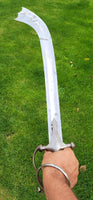 Sarbloh Yamdhar Sword YamdhaarKirpan Handmade Customised on order Ceremonial Sikh Kakar Singh Khalsa Elegant design CUSTOM Made Handle New