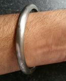 Stylish SARBLOH Pure Iron Steel Smooth Sikh Khalsa Taksali Kara KADA Bracelet M1