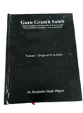 Sri Guru Granth Sahib Ji English Translation Seven Volumes Sanchia Complete Set Harjinder Singh Dilgeer