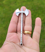 Stainless Steel Punjabi Sikh Singh Dumala Shastar Solid Two Gandassi Armour OO20
