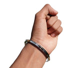 Punjabi Kara one edge traditional Kara Stainless Steel Bangle Sikh Kada Kakar W1 Unisex Gift Bracelet