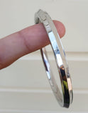 Punjabi Kara one edge traditional Kara Stainless Steel Bangle Sikh Kada Kakar W1 Unisex Gift Bracelet