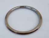 Punjabi Kara one edge traditional Kara Stainless Steel Bangle Sikh Kada Kakar W1 Unisex Gift Bracelet
