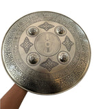 Sikh Dhall Handmade Sikhism Words Engraved Guru Hargobind Shield WOW Gatka New
