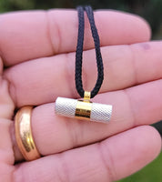 Punjabi Evil Protection Amulet Good Luck Taweet Locket Pendant black thread PP6G