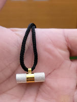 Punjabi Evil Protection Amulet Good Luck Taweet Locket Pendant black thread PP6G