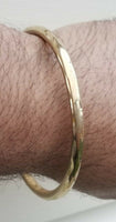 Brass sikh kara round design gold look bangle singh kaur khalsa kada bangle i13