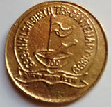 Hindu sikh singh brass 300 years of khalsa new year christmas gift khalsa coin