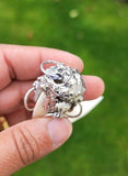 Sikh Jangli Soor Tooth Pendant Nihang Shikaar Dand Nazar Authentic Evil Eye Gift
