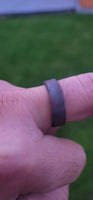 Horse shoe shani ring protection saturn plain challa iron chala astrology eee4