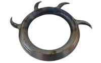 Sarbloh Kara Iron Sikh Warrior Spikes Kada Sher Panja Bangle Singh Kaur Khalsa S15G