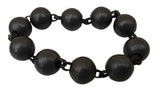 Solid Sarbloh Manka Bracelet Simrana Meditation Praying Beads Unisex Kara Y14R Loha Kada