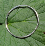 Stainless Steel Kara Silver Tone Kada Thin Sikh Singh Kaur Khalsa Round Bangle Y11G Unisex Gift