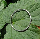 Stainless Steel Kara Silver Tone Kada Thin Sikh Singh Kaur Khalsa Round Bangle Y11G Unisex Gift