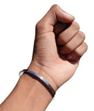 Sikh Kara Stainless Steel Bangle Singh Kaur Punjabi Smooth Flat Thin Kada Khalsa Y12G