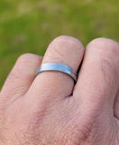 Beautiful protection amulet pure iron sarbloh punjabi hindu sikh ring adjustable