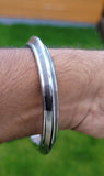 Sarbloh Kara Pure Iron Sikh Chakri Kada Smooth Singh Loha Bangle 5Ks Kakar EE1