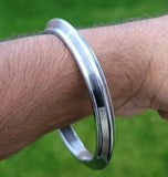 Sarbloh Kara Pure Iron Sikh Chakri Kada Smooth Singh Loha Bangle 5Ks Kakar EE1