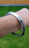 Sarbloh Kara Pure Iron Sikh Chakri Kada Smooth Singh Loha Bangle 5Ks Kakar EE1